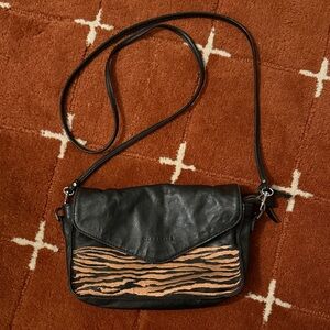 Wanderers Travel Co. leather crossbody bag purse